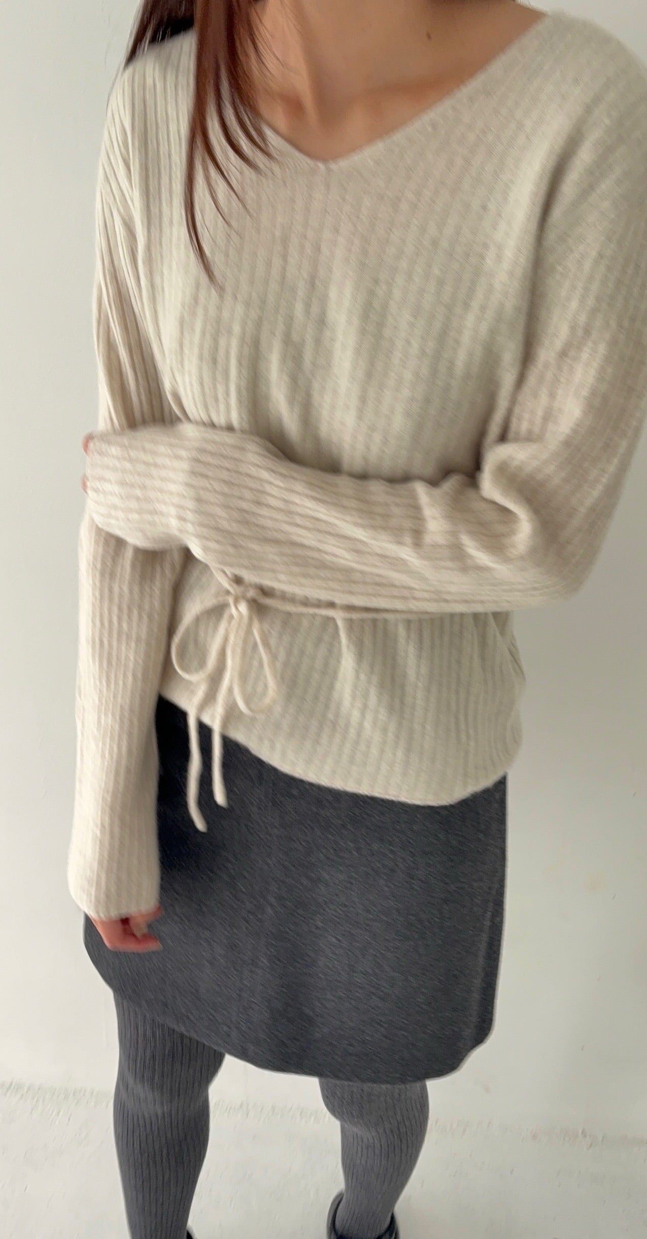 KUMO Wool line knit