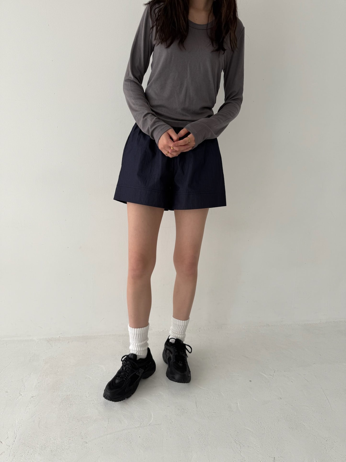 nylon cotton half pants