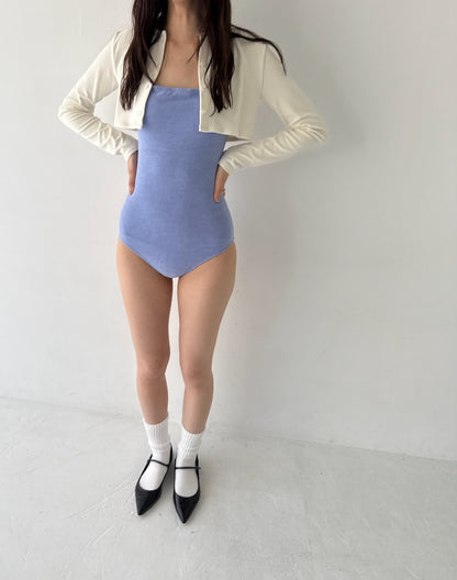 swim short cardigan