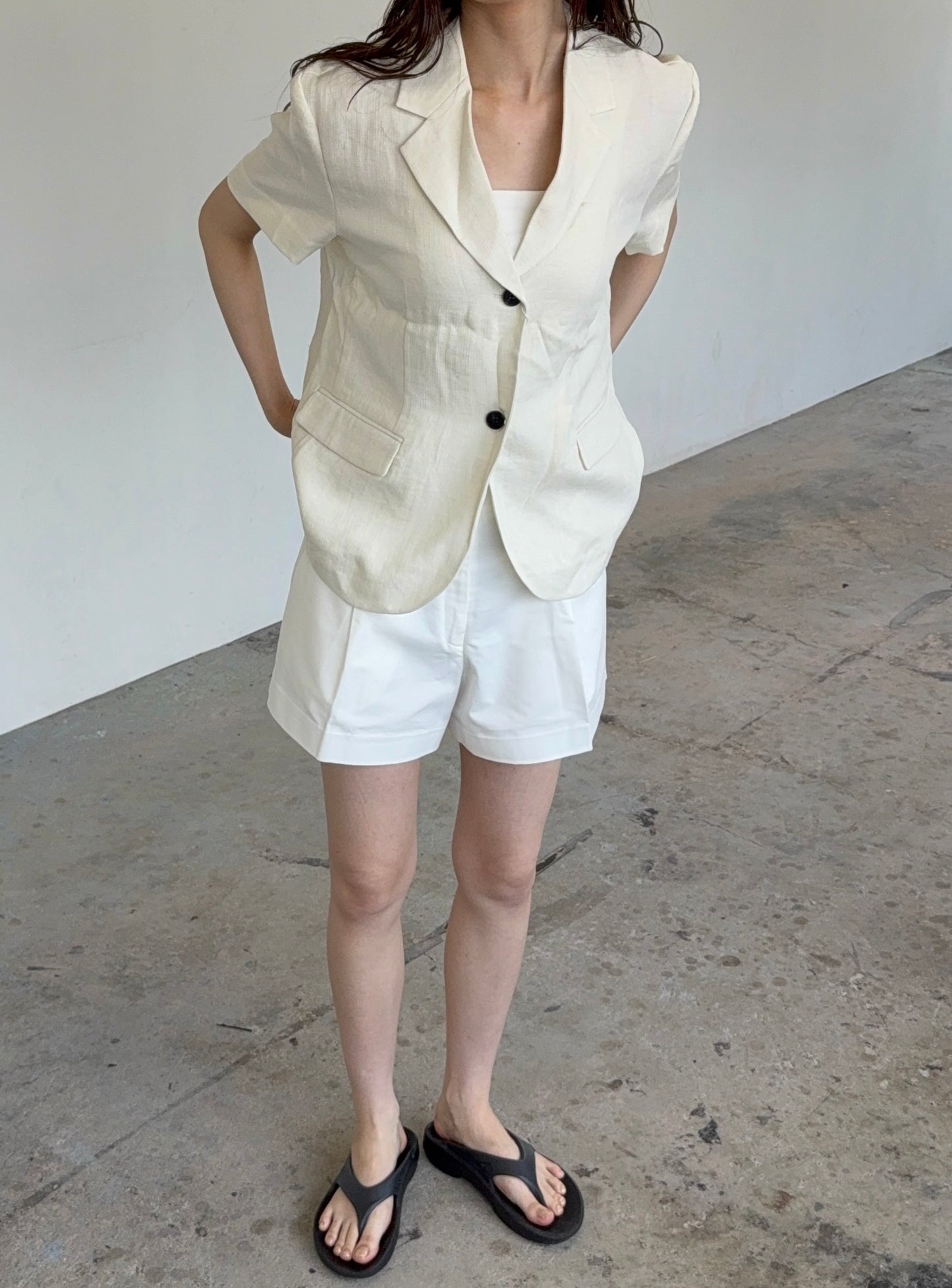 linen summer jacket