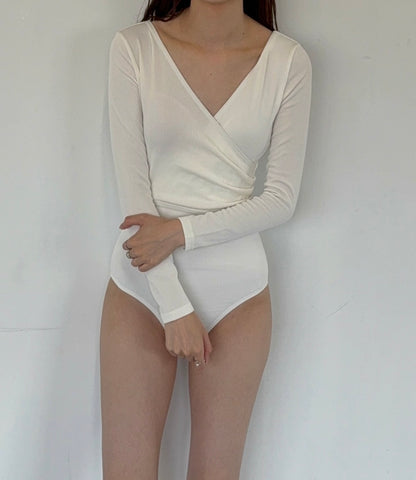 natural long sleeve swimwear