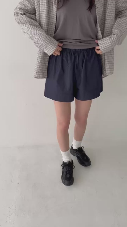 nylon cotton half pants