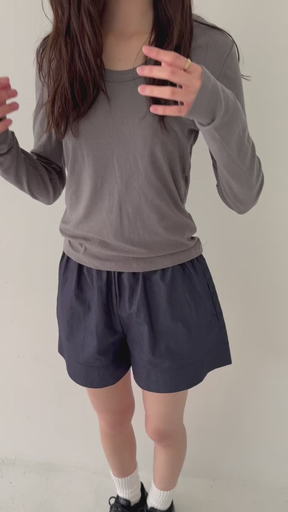 nylon cotton half pants